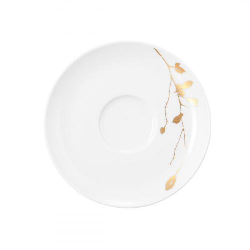 Seltmann Weiden Liberty Golden Rose Hip Kombi-Untertasse groß 16,5 cm
