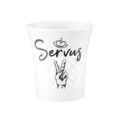 Seltmann Weiden Sprüche-Becher Becher mit Henkel Servus 0,40 L