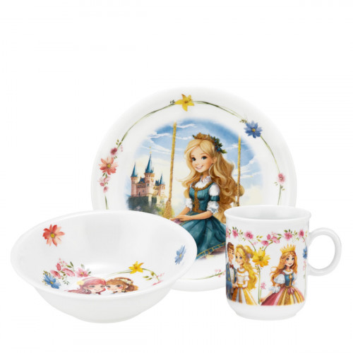 Seltmann Weiden Compact Kindersets Kindersatz Prinzessin 3-tlg.