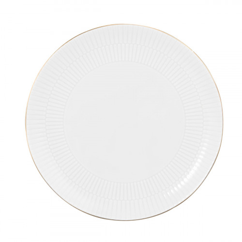 Seltmann Weiden Amina Weiß Goldrand Speiseteller rund 27,5 cm