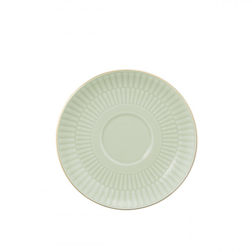 Seltmann Weiden Amina Seladon Goldrand Kombi-Untertasse klein 12 cm