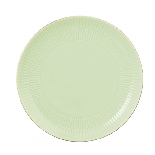 Seltmann Weiden Amina Seladon Goldrand Speiseteller rund 27,5 cm