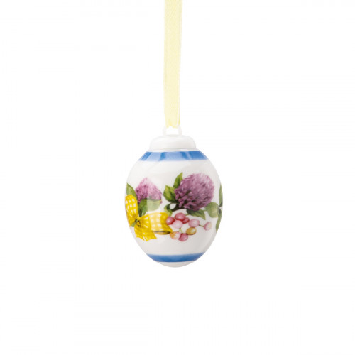Hutschenreuther Frühlingswiese Porzellan-Mini-Ei Klee 5 cm