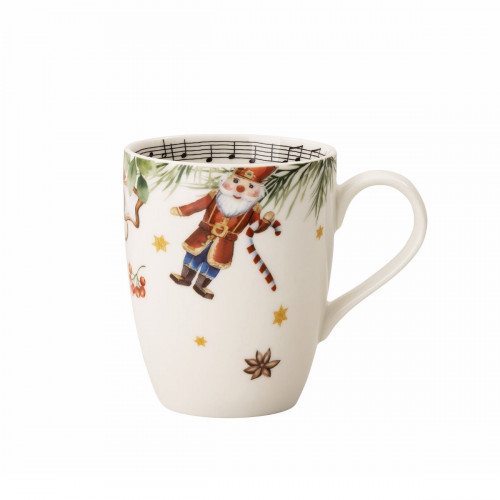 Hutschenreuther Sammelserie Weihnachtslied 2026 Becher mit Henkel 0,36 L Morgen, Kinder...