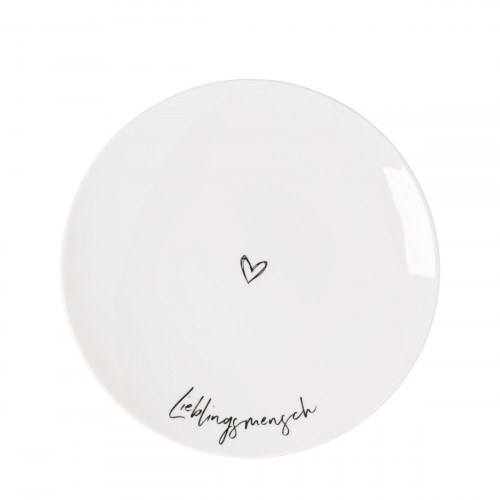 Villeroy & Boch Statement Frühstücksteller - Lieblingsmensch 21 cm
