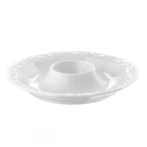 Rosenthal Maria Weiß Eierbecher mit Ablage