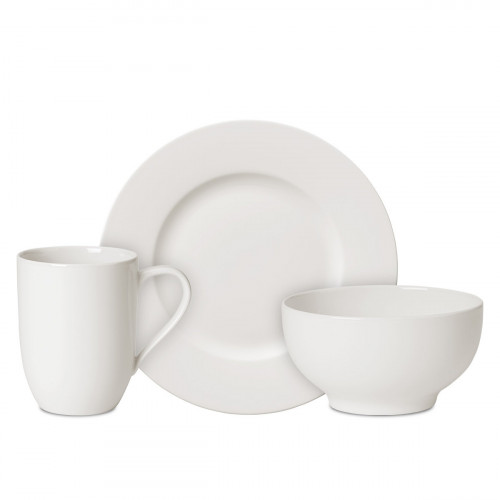 Villeroy & Boch For Me Weiß Frühstücks-Set 2 Personen 6-tlg.