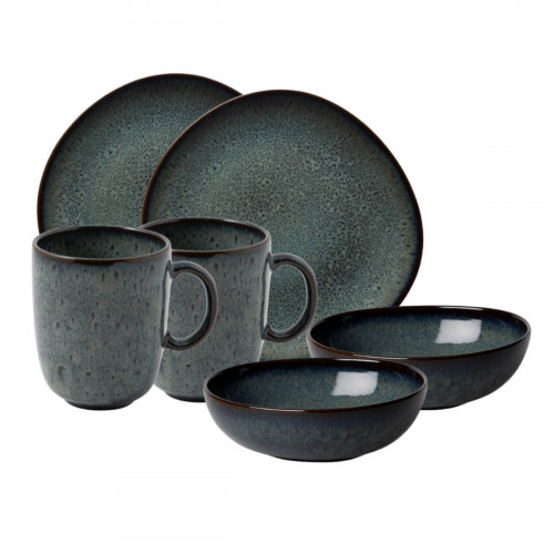 like. by Villeroy & Boch Lave gris Frühstücks-Set 6-tlg.
