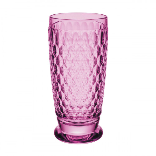 Villeroy & Boch Gläser Boston Coloured Longdrink / Bierbecher Glas Berry 0,30 L