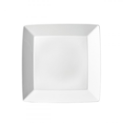 Thomas Loft Weiß Platte / Teller quadratisch flach 19 cm