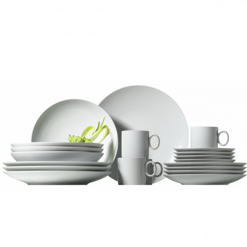 Thomas Loft Weiß Kombi-Set 4 Personen mit Kaffeetasse 20-tlg.