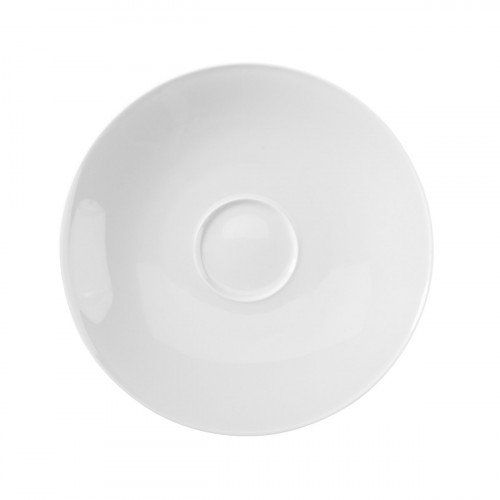 KPM Urania Weiß Suppen-Untertasse 17,5 cm