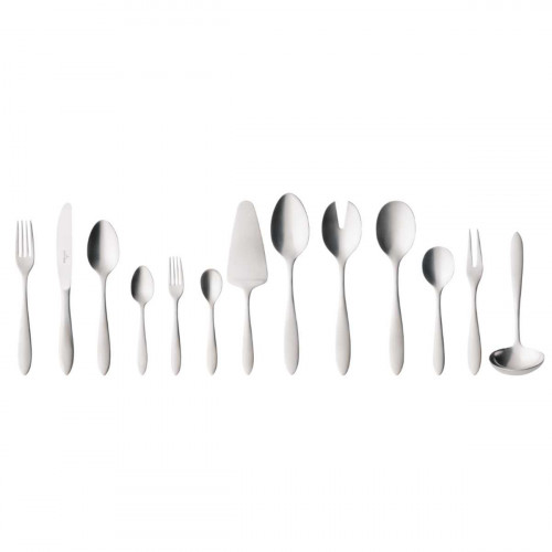 Villeroy & Boch Arthur gebürstet - 18/10 Edelstahl Tafelbesteck Set 68-tlg.
