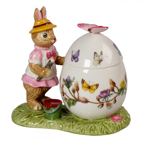 Villeroy & Boch Bunny Tales Osterei-Dose Anna malt 11x6,5x10 cm / 90 ml