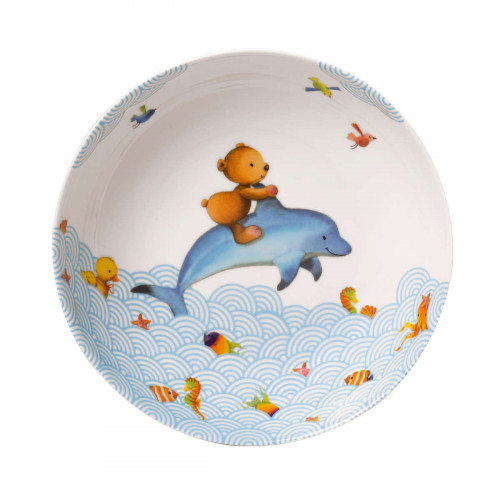 Villeroy & Boch Happy as a Bear Kinderteller tief 19 cm