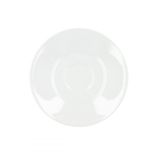 KPM Urania Weiß Mokka Untertasse 13,5 cm