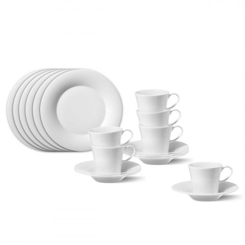 KPM Berlin Weiß Frühstücks-Set 18-tlg.