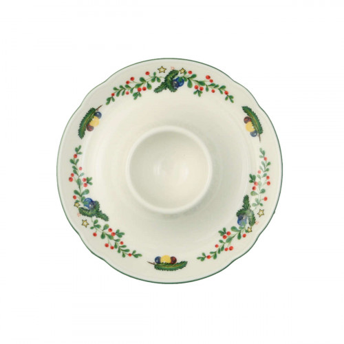 Seltmann Weiden Marie-Luise Weihnachten Eierbecher mit Ablage