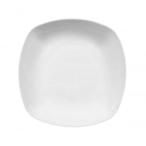 Seltmann Weiden Lido Weiß Suppenteller eckig 21 cm
