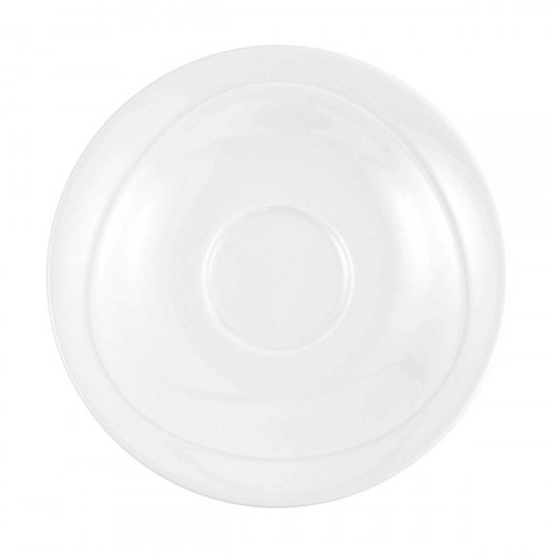 Seltmann Weiden Trio Weiß Milchkaffeeuntertasse 17,5 cm