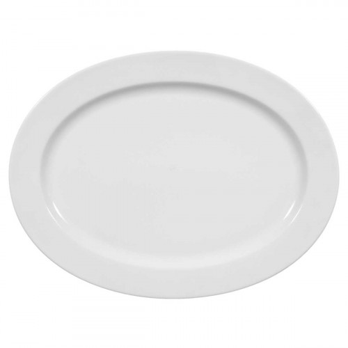 Seltmann Weiden Lukullus Weiß Servierplatte oval 35x26 cm