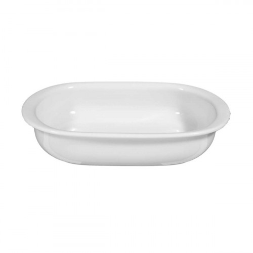 Seltmann Weiden Lukullus Weiß Auflaufform oval 22x14,5 cm / 0,77 L