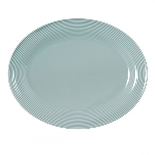 Seltmann Weiden Beat Arktisblau Servierplatte oval 35x28 cm