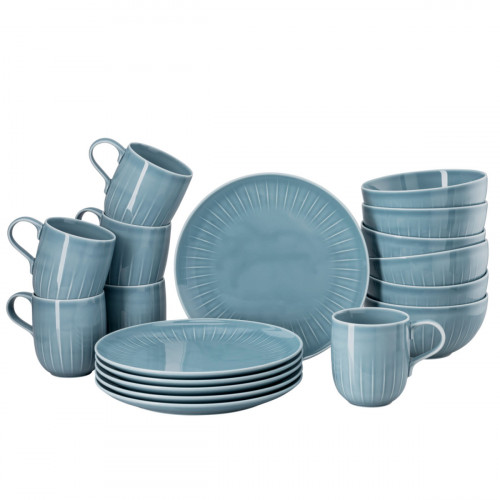 Rosenthal Joyn Denim Blue Frühstückset 18-tlg.