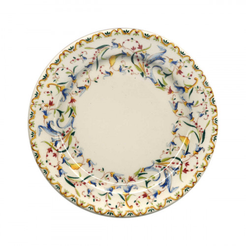Gien Toscana Flaschenuntersetzer / Konfiserieteller 12,8 cm