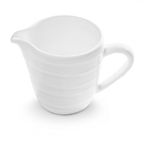 Gmundner Keramik Weißgeflammt Milchgießer Gourmet 0,2 L / h: 8,1 cm