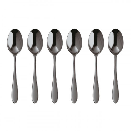 Sambonet Velvet - Edelstahl / PVD 2Black Mokkalöffel Set 6-tlg.