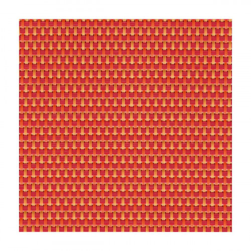 Sambonet Linea Q Tischsets Tischset 1 tlg. lila/orange 42x33 cm