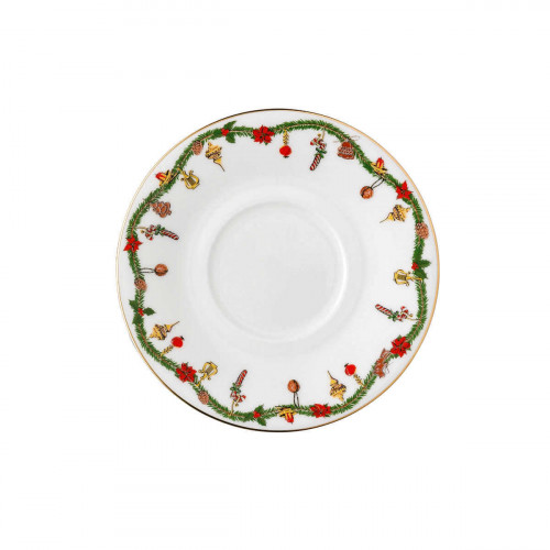 Hutschenreuther Nora Christmas Kombi-Untertasse 16 cm