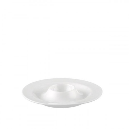 Rosenthal Jade Weiß Eierbecher mit Ablage 13 cm