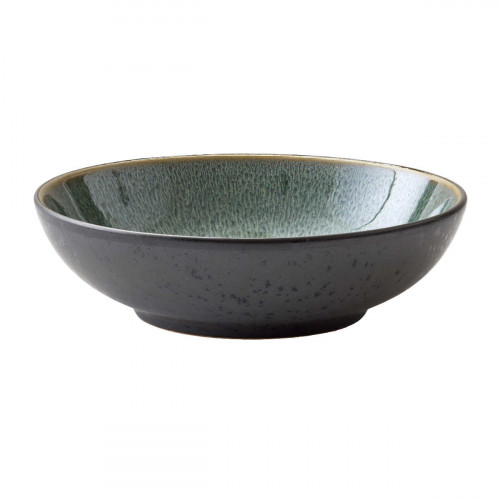 Bitz Gastro black / green Pastaschale d: 20 cm / h: 6 cm