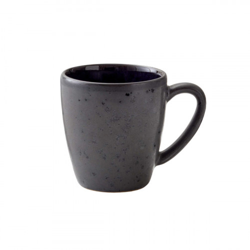 Bitz Gastro black / dark blue Becher mit Henkel klein 0,19 L / h: 8 cm