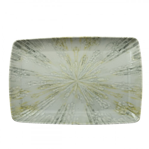 Arthur Krupp Fusion Grey Porzellan Platte Rechteckig 35x22 cm