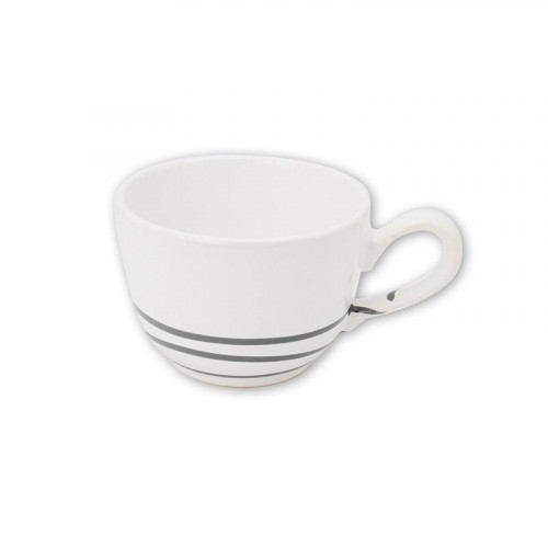 Gmundner Keramik Pur Geflammt Grau Kaffee-Obertasse glatt 0,19 L / h: 6,6 cm