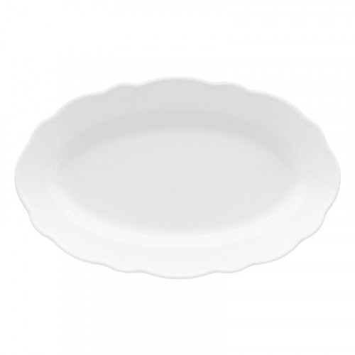 Hutschenreuther Maria Theresia Weiß Platte oval 35 cm