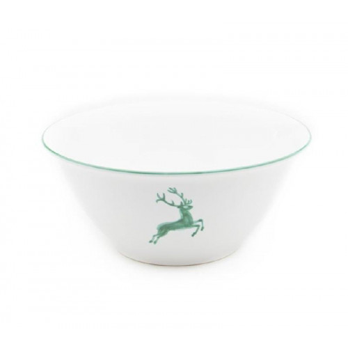 Gmundner Keramik Grüner Hirsch Salatschüssel d: 33 cm / h: 14 cm / 4,5 L
