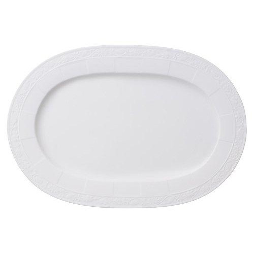 Villeroy & Boch White Pearl Platte oval 35 cm