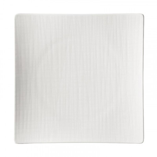 Rosenthal Mesh Weiß Teller quadratisch flach 27 cm