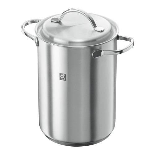 Zwilling Küchenhelfer Specials Spargeltopf / Pastatopf mit Edelstahlkorb 4,5 L / d: 16 cm / h: 27,3 cm