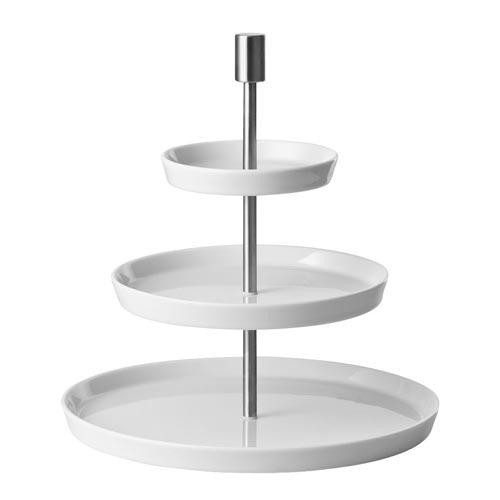 Thomas Loft Weiß Etagere rund 3-tlg. Teller 12-19-27 cm