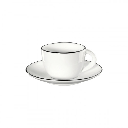 ASA A Table Ligne Noire Espressotasse mit Untertasse 0,07 L