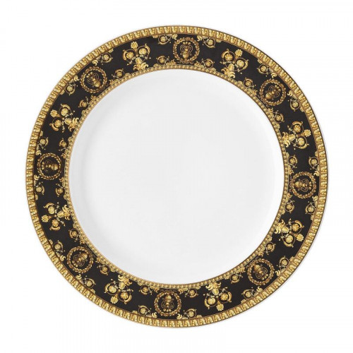 Rosenthal Versace I love Baroque - Nero Frühstücksteller 22 cm