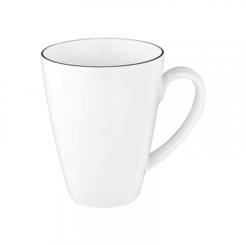 Seltmann Weiden Lido Black Line Becher mit Henkel 0,35 L