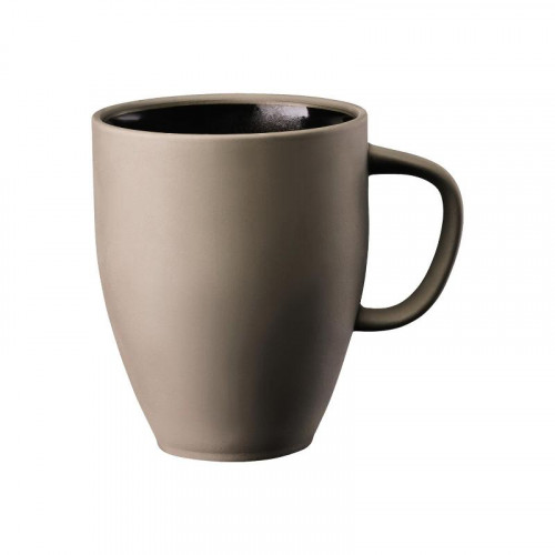 Rosenthal Junto Bronze - Steinzeug Becher mit Henkel 0,38 L
