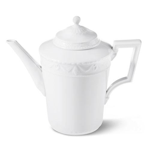 KPM Kurland Weiß Kaffeekanne 1,30 l