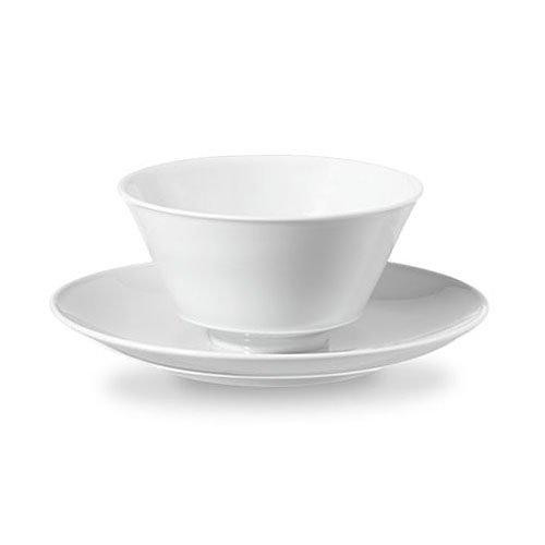 KPM Urania Weiß Sauciere